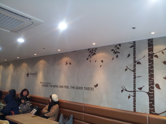 벽면 노출 콘크리트 아크릴 아트