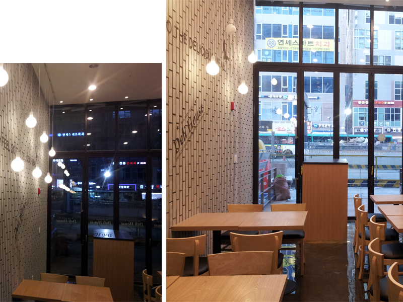 안쪽에서 바라본 매장