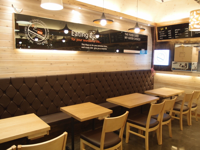 매장 내부 시공 사진 01