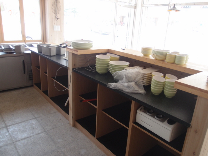 주방내부 카운터 